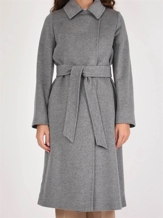 Max Mara Studio Bcollag Jakke, Medium Grey Melange 
